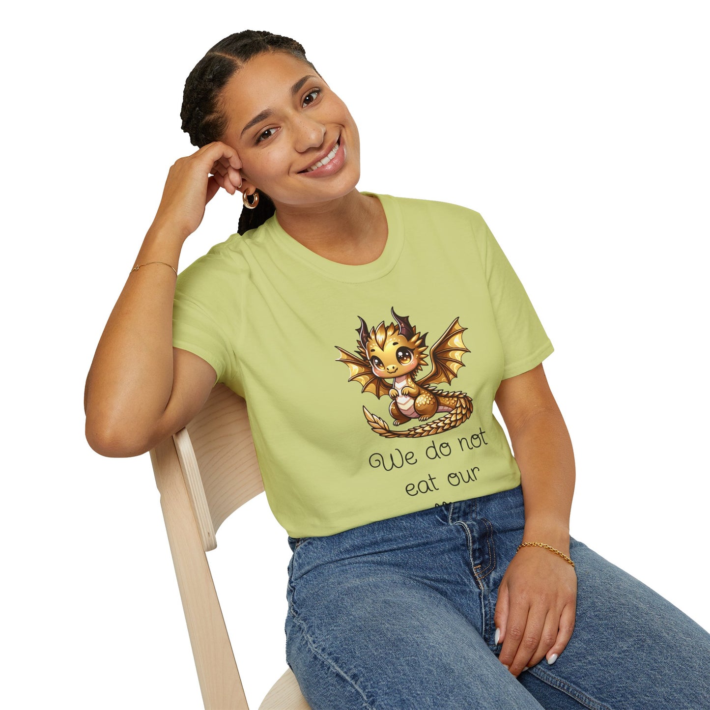 We Do Not Eat Our Allies - Dragon Quote - Unisex Softstyle T-Shirt