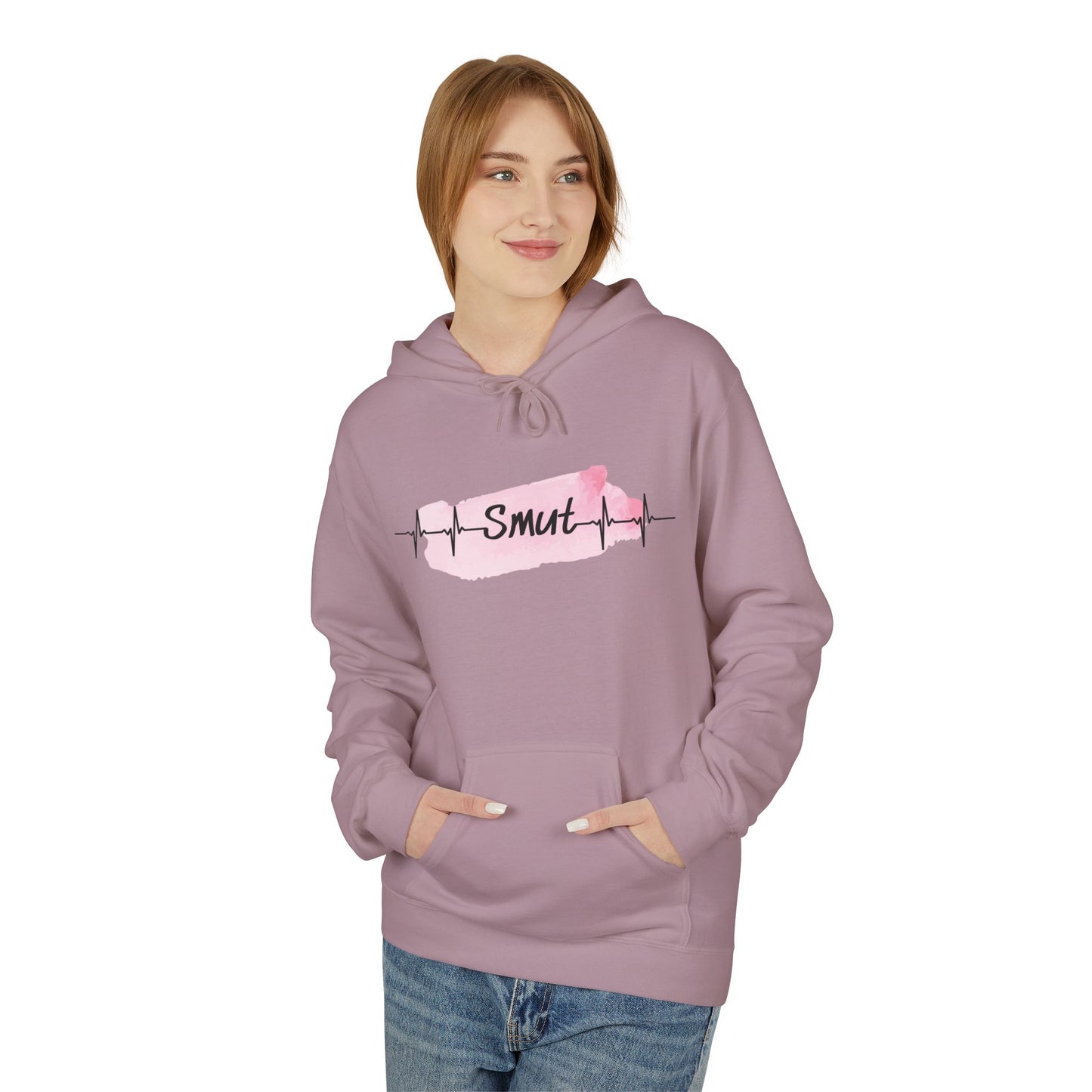 My Heart Beats for Smut - Unisex Hoodie - Softstyle Fleece for Spicy Book Lovers