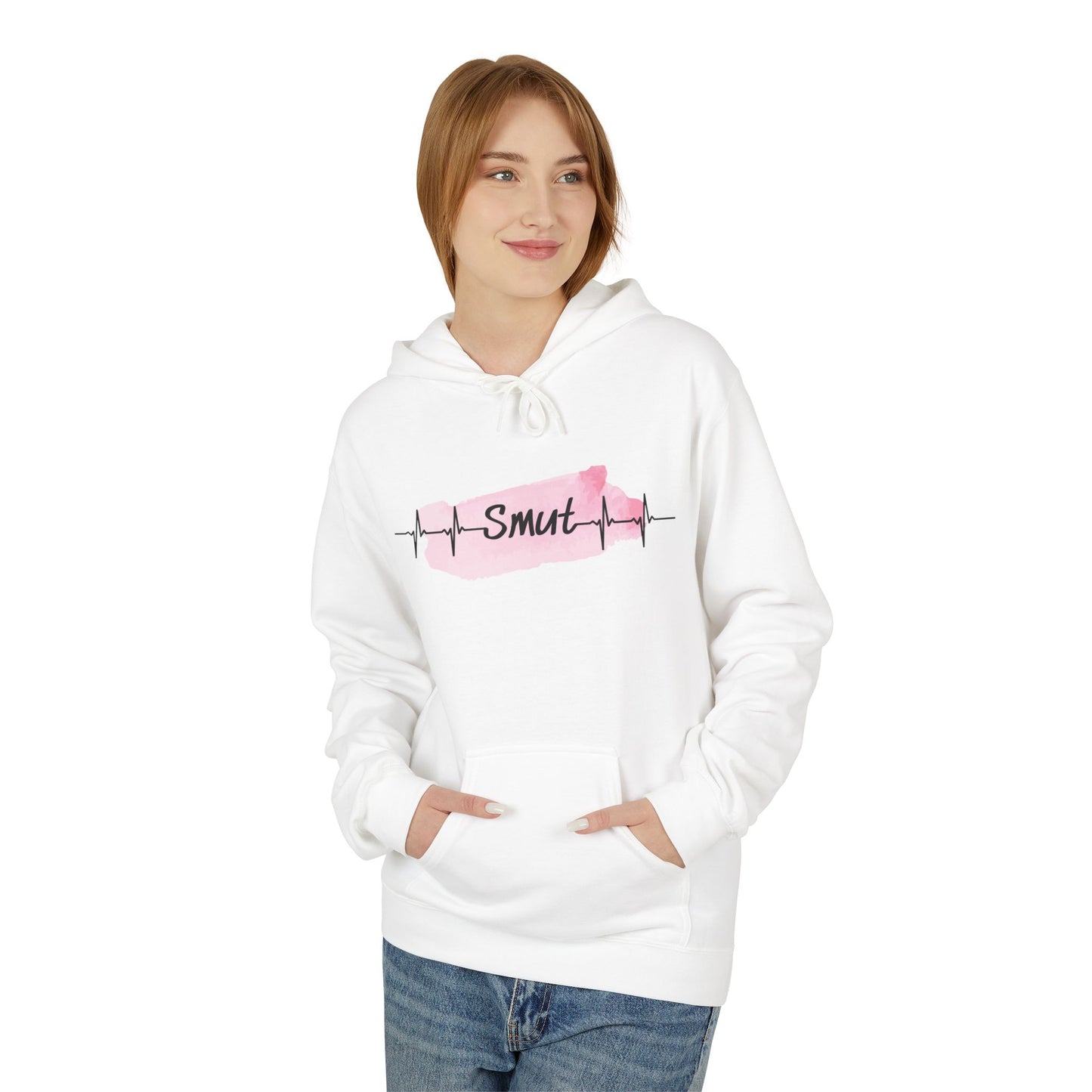 My Heart Beats for Smut - Unisex Hoodie - Softstyle Fleece for Spicy Book Lovers