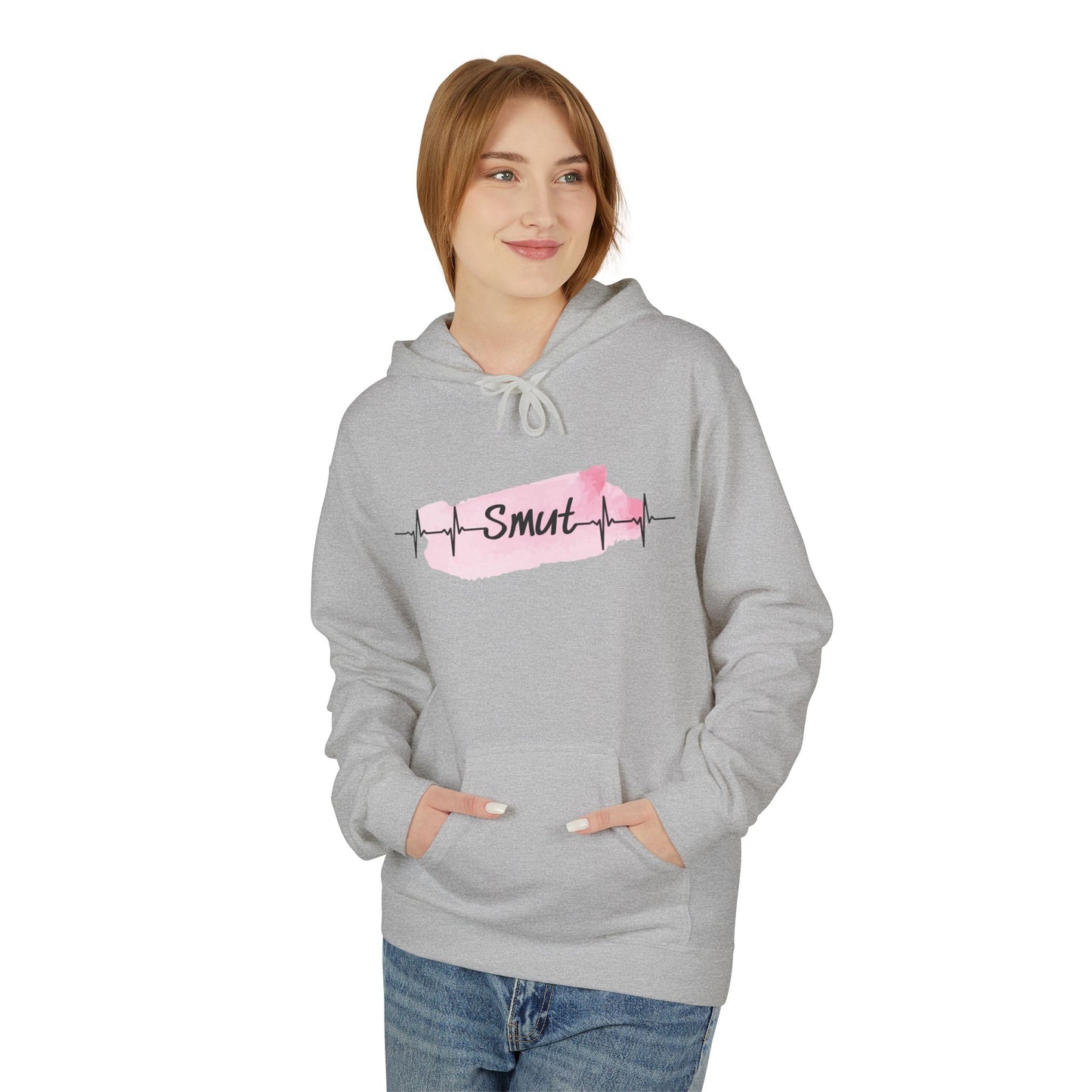 My Heart Beats for Smut - Unisex Hoodie - Softstyle Fleece for Spicy Book Lovers