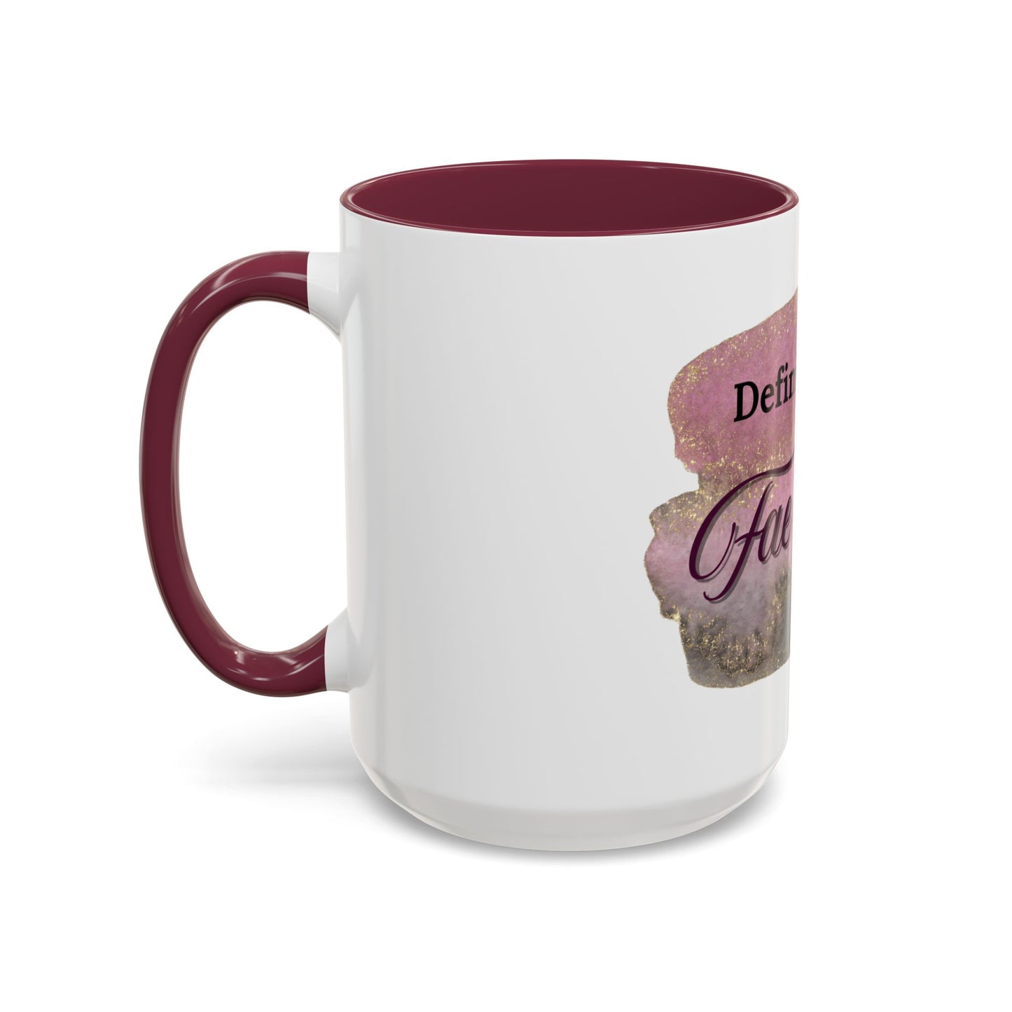 Colorful 'Definitely NOT Fae Wine' Mug - Fun Drinkware for Fantasy Lovers