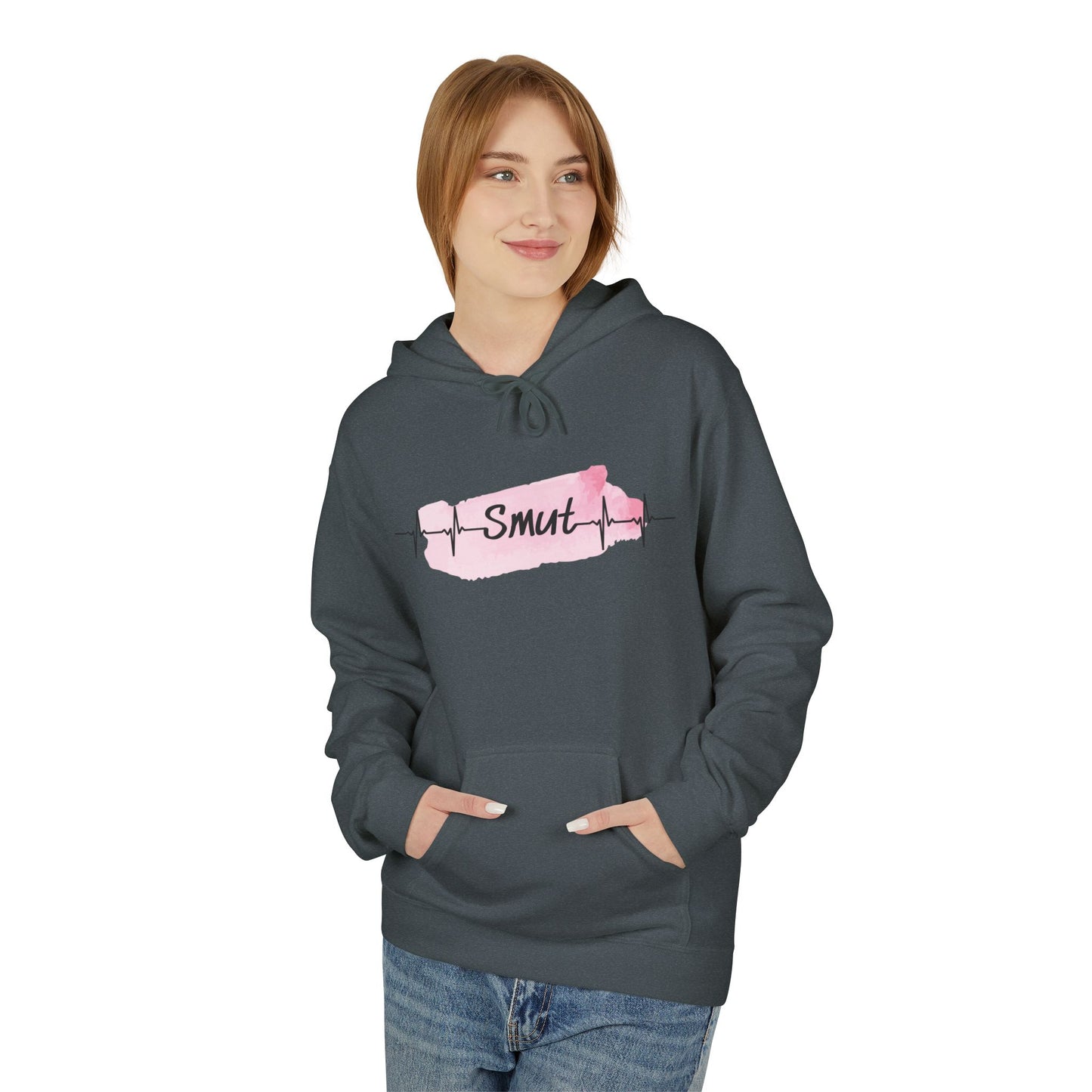 My Heart Beats for Smut - Unisex Hoodie - Softstyle Fleece for Spicy Book Lovers