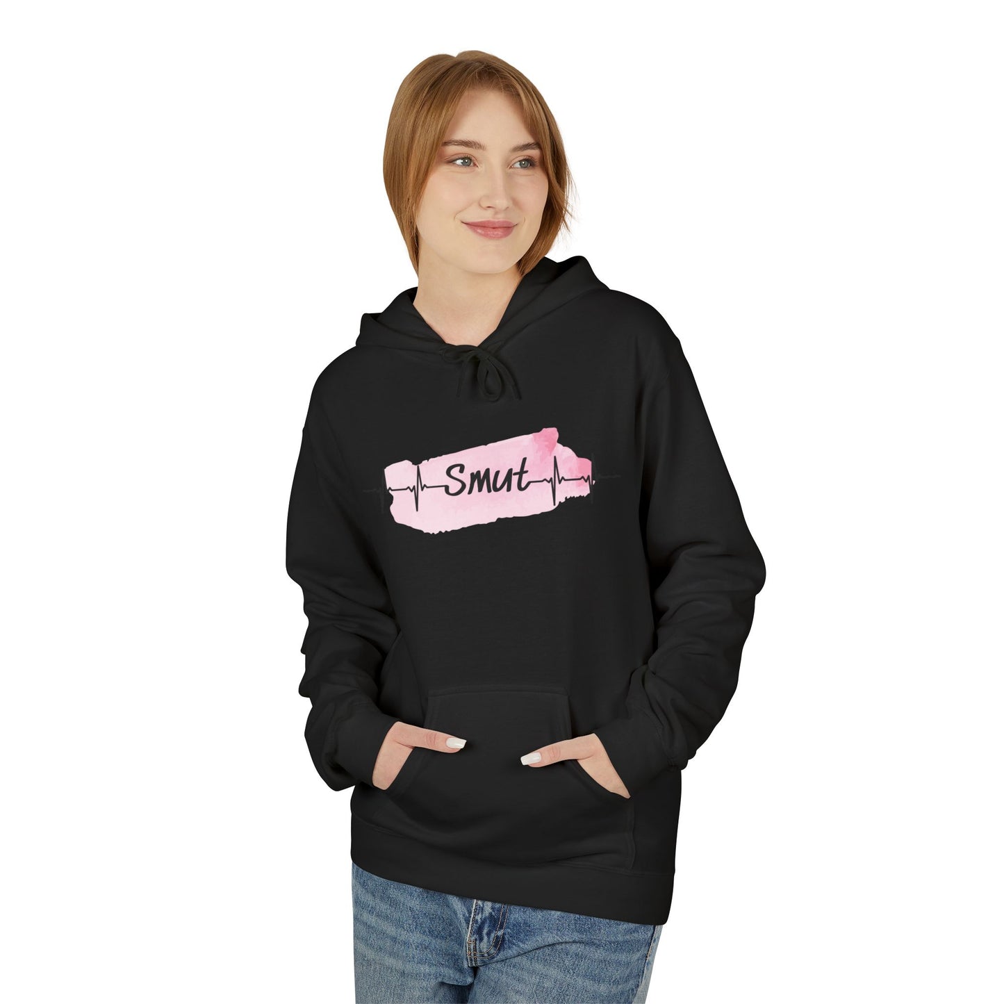 My Heart Beats for Smut - Unisex Hoodie - Softstyle Fleece for Spicy Book Lovers