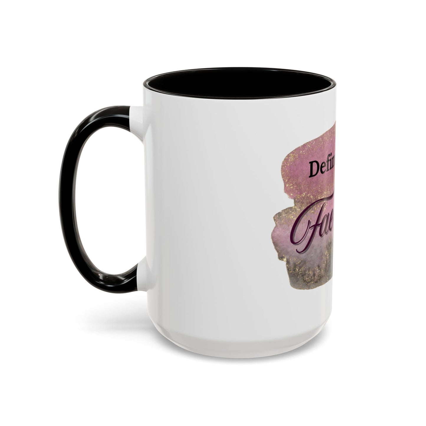 Colorful 'Definitely NOT Fae Wine' Mug - Fun Drinkware for Fantasy Lovers