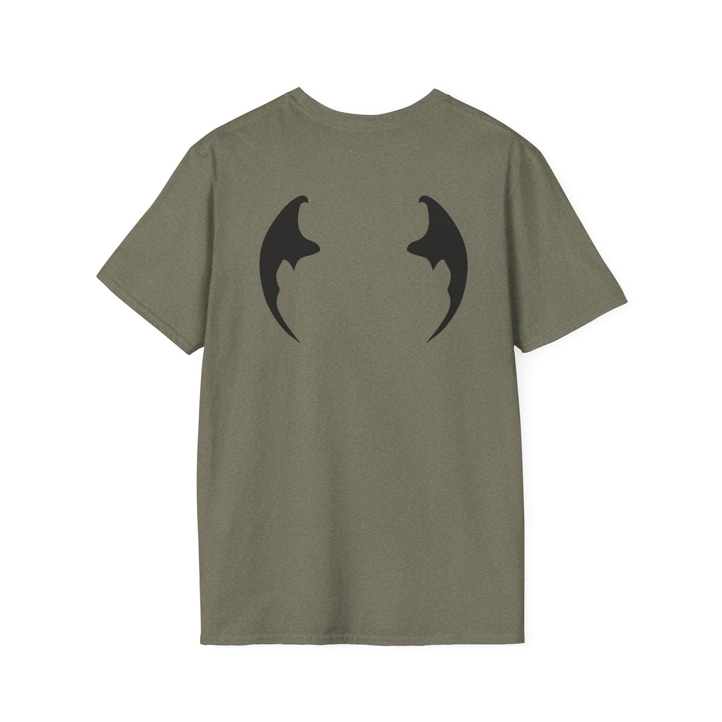 Morally Grey Unisex Softstyle T-Shirt - Bat Boy Apparel