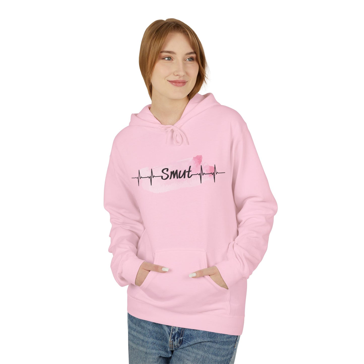 My Heart Beats for Smut - Unisex Hoodie - Softstyle Fleece for Spicy Book Lovers