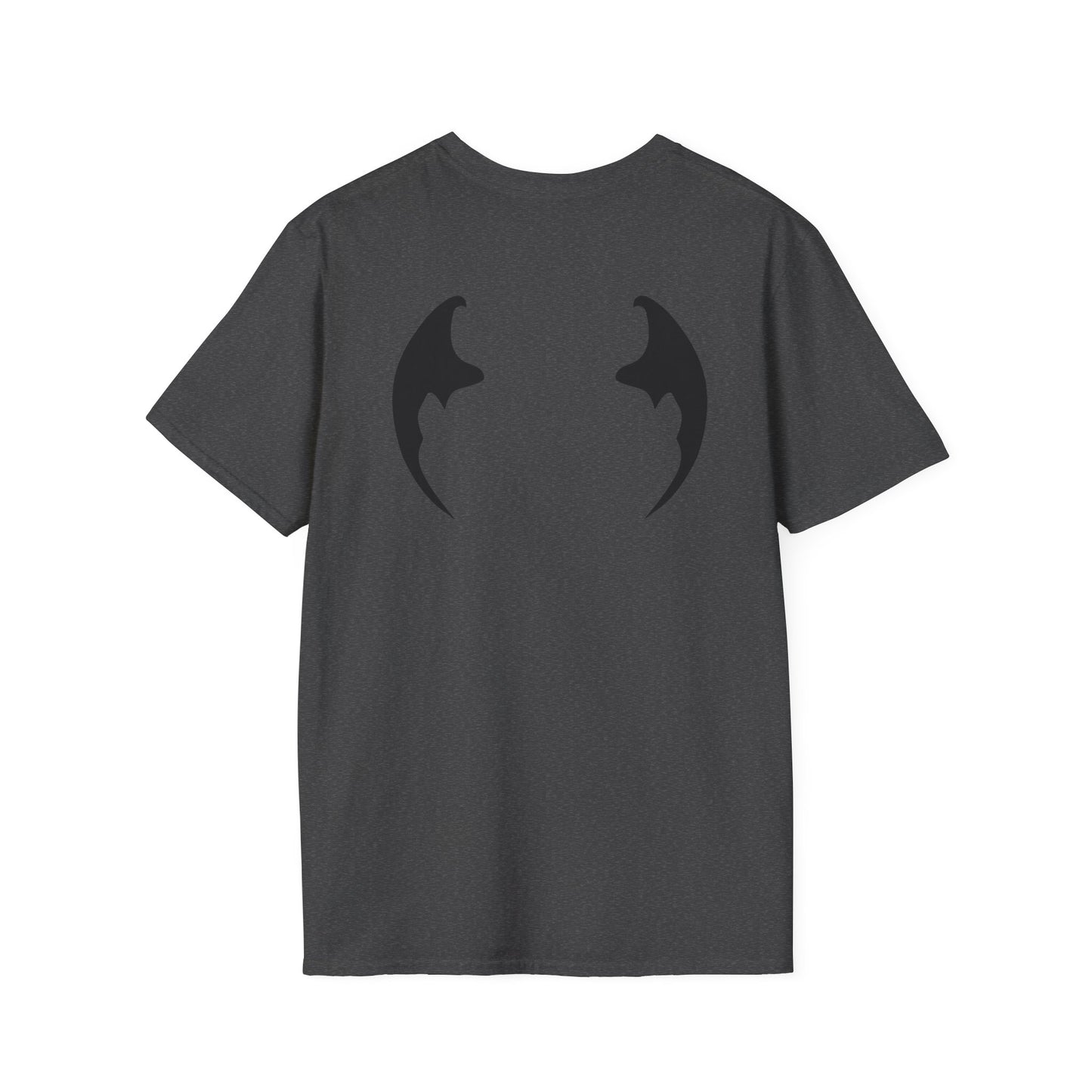 Morally Grey Unisex Softstyle T-Shirt - Bat Boy Apparel
