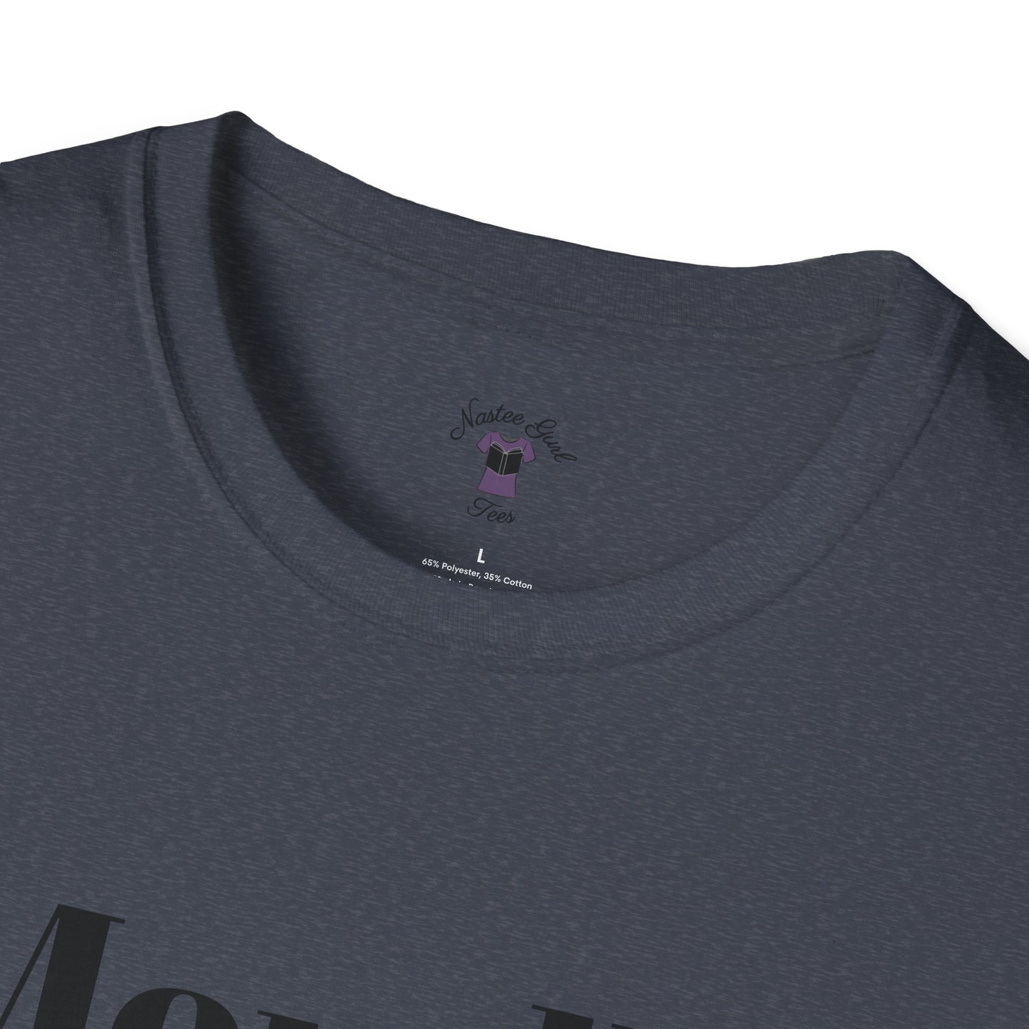 Morally Grey Unisex Softstyle T-Shirt - Bat Boy Apparel