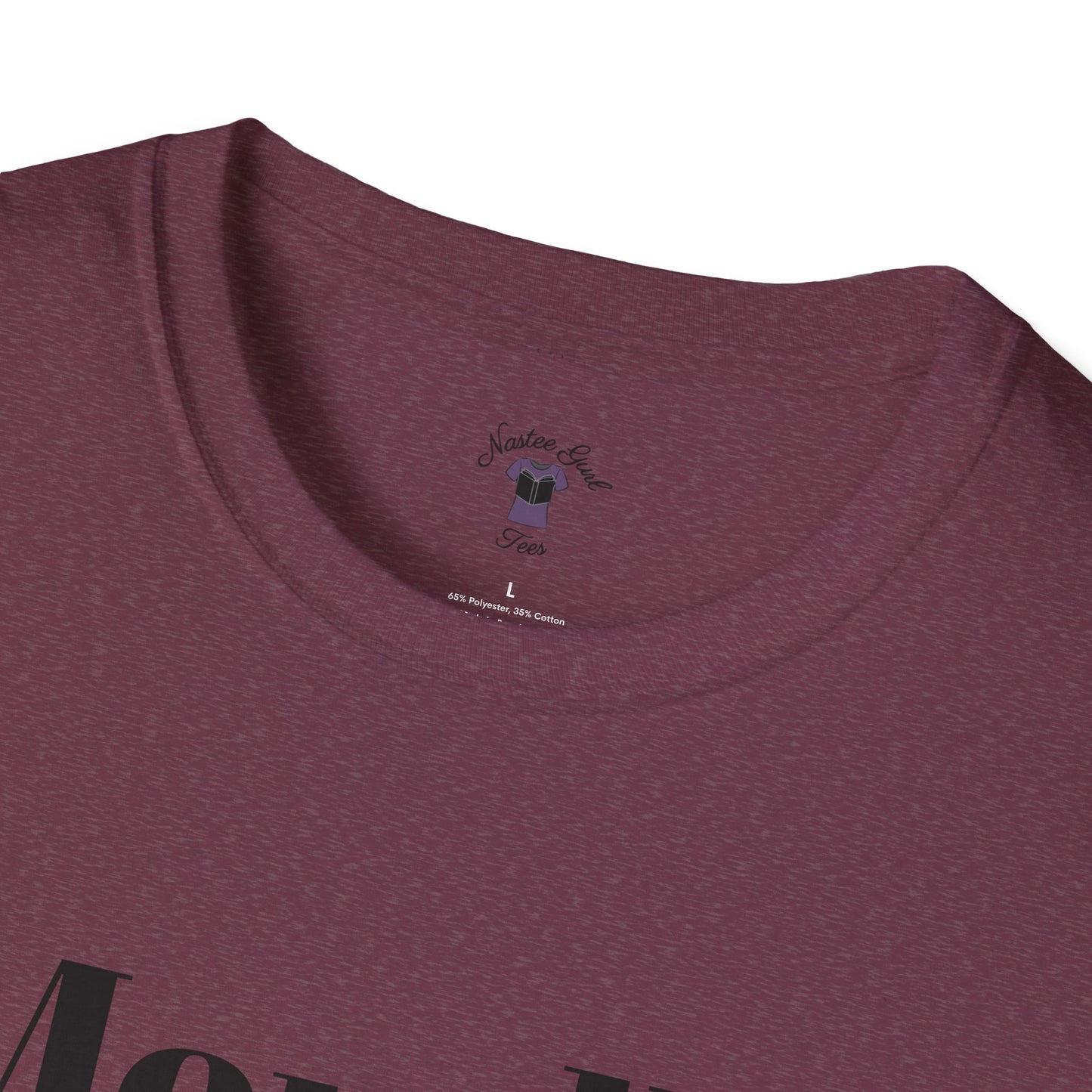 Morally Grey Unisex Softstyle T-Shirt - Bat Boy Apparel