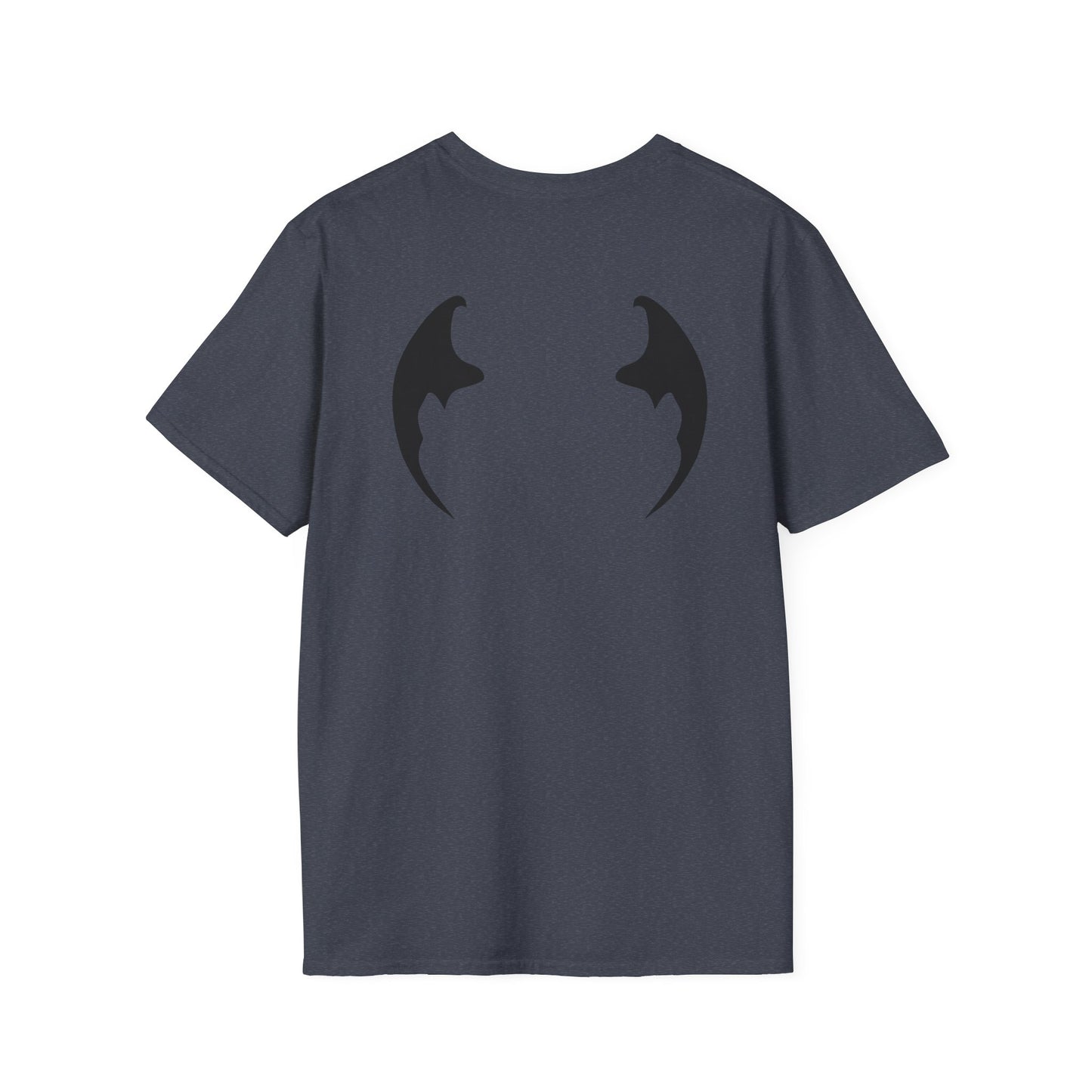 Morally Grey Unisex Softstyle T-Shirt - Bat Boy Apparel