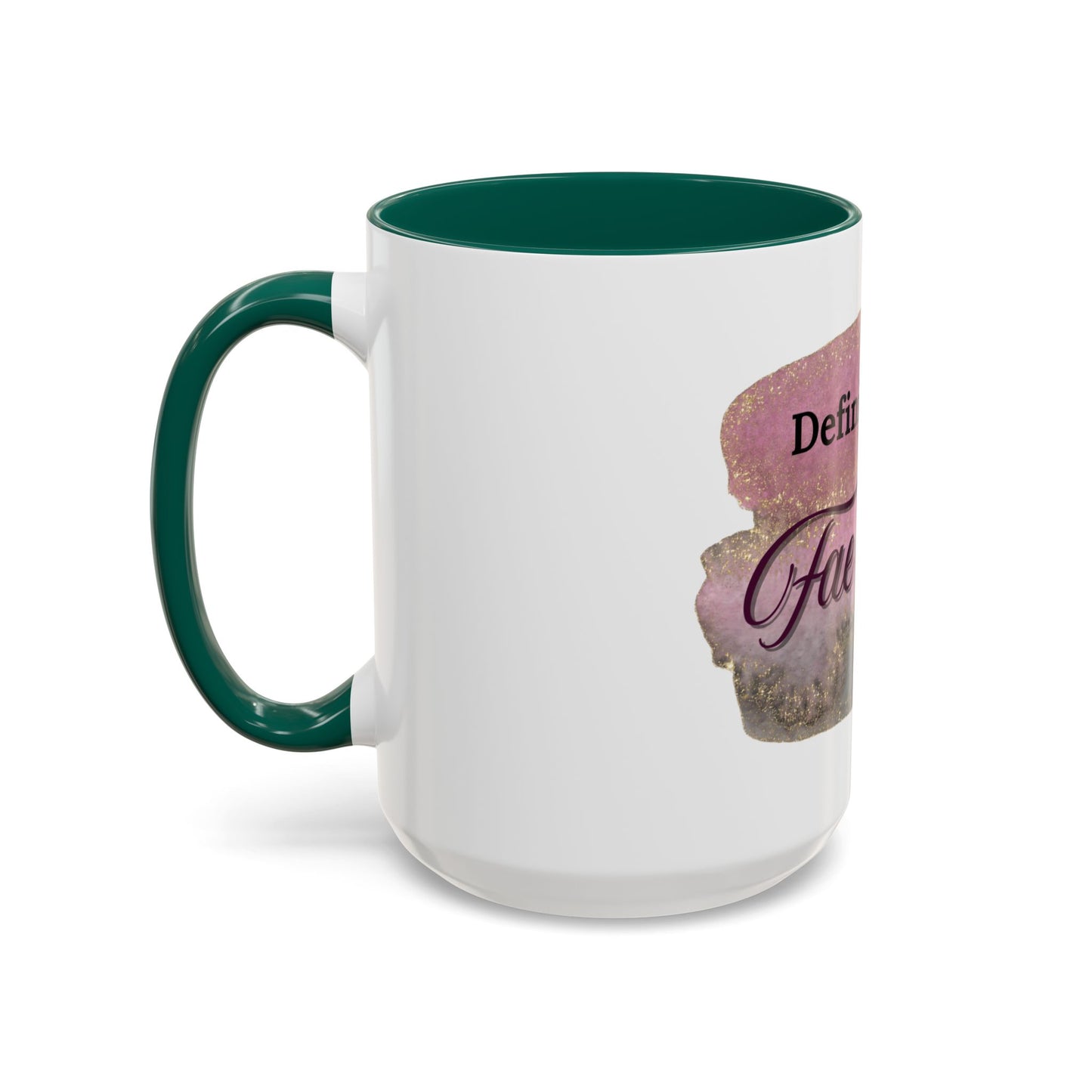 Colorful 'Definitely NOT Fae Wine' Mug - Fun Drinkware for Fantasy Lovers