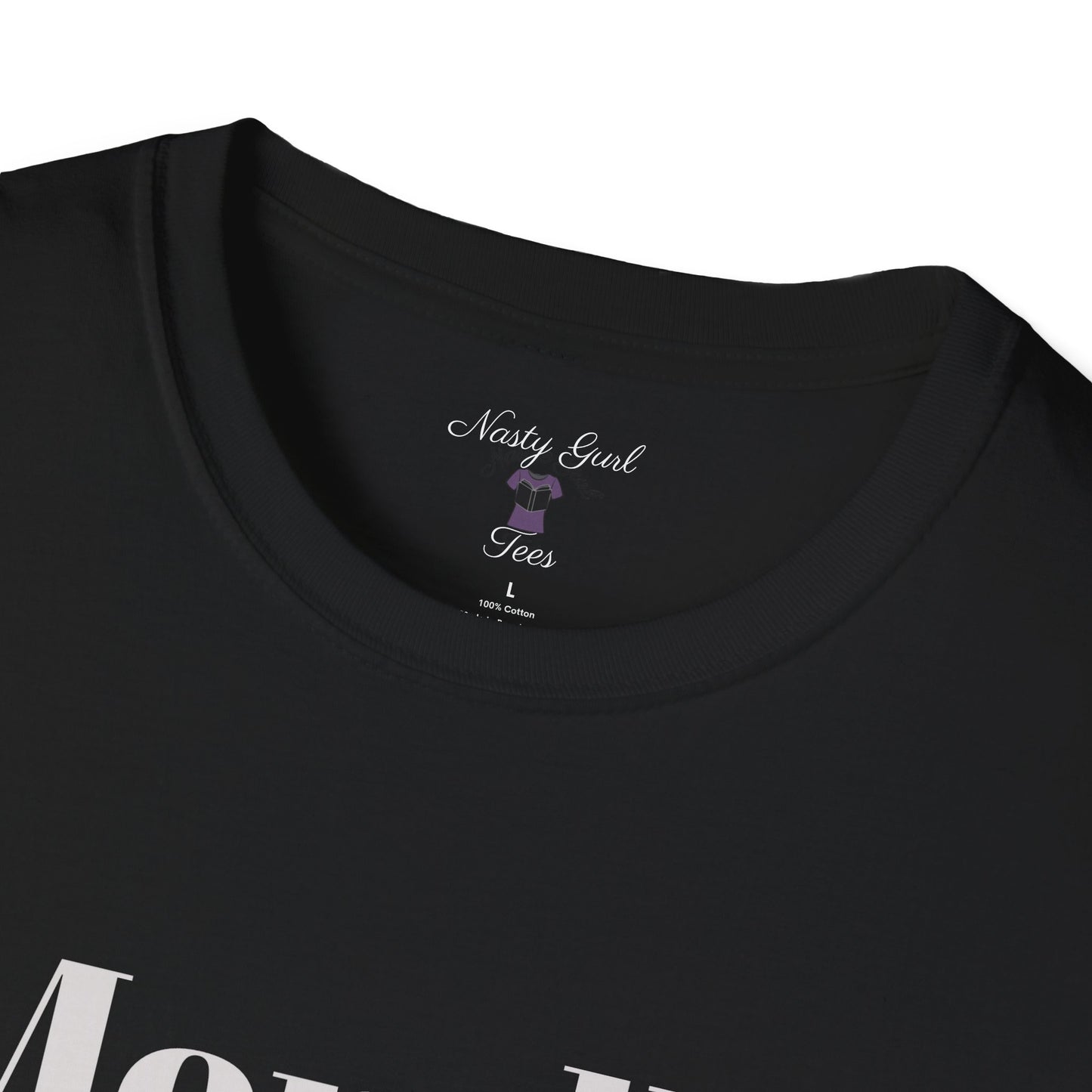 Morally Grey Unisex Softstyle T-Shirt - Bat Boy Apparel