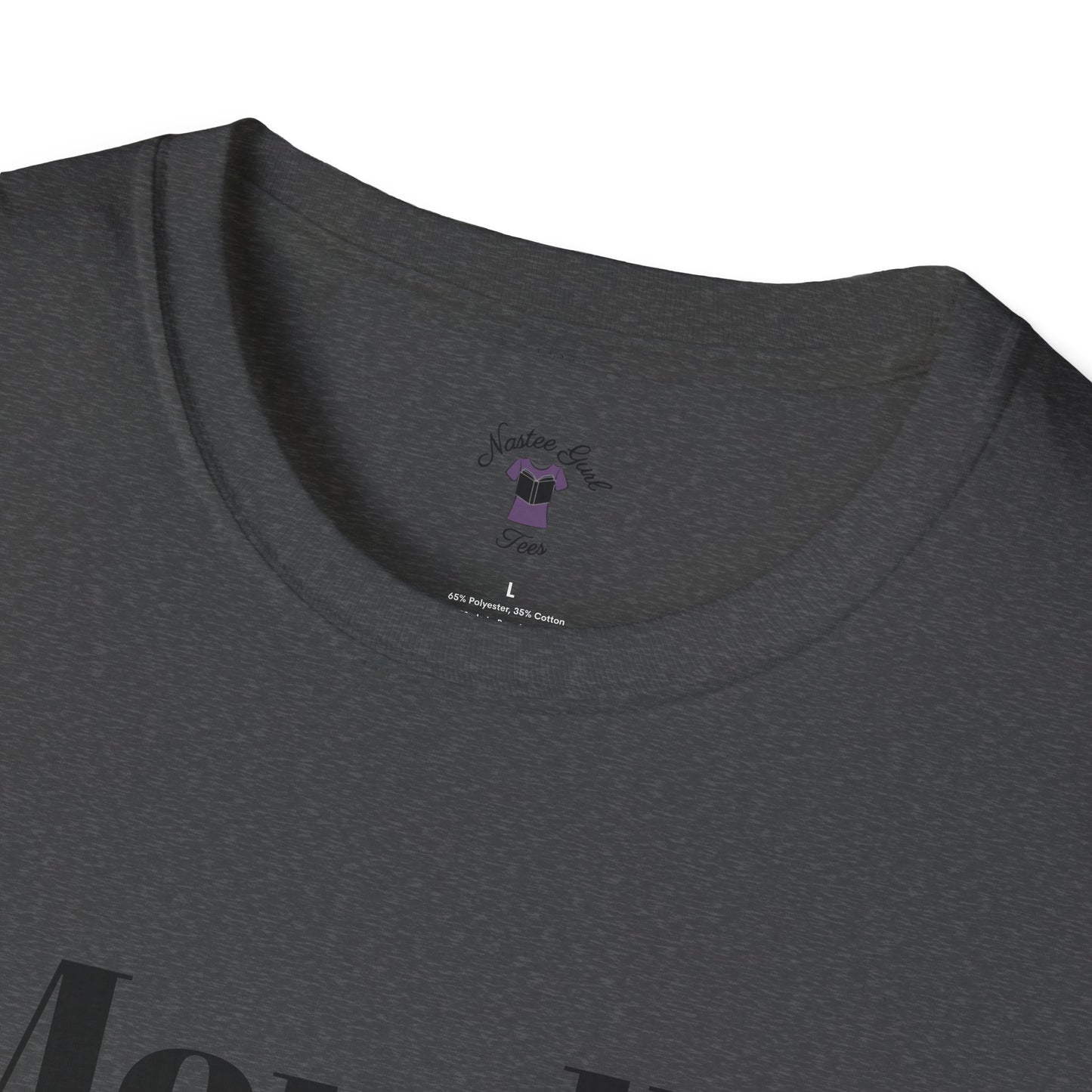 Morally Grey Unisex Softstyle T-Shirt - Bat Boy Apparel