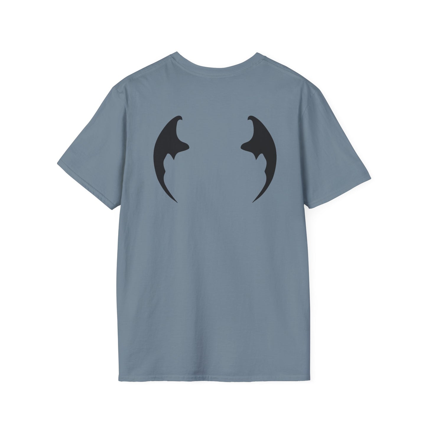 Morally Grey Unisex Softstyle T-Shirt - Bat Boy Apparel
