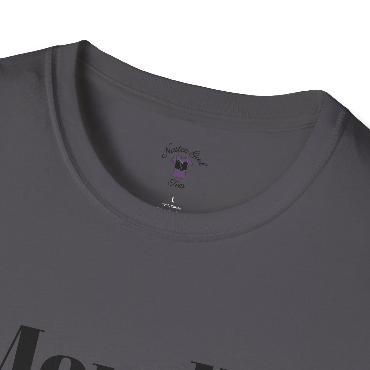 Morally Grey Unisex Softstyle T-Shirt - Bat Boy Apparel