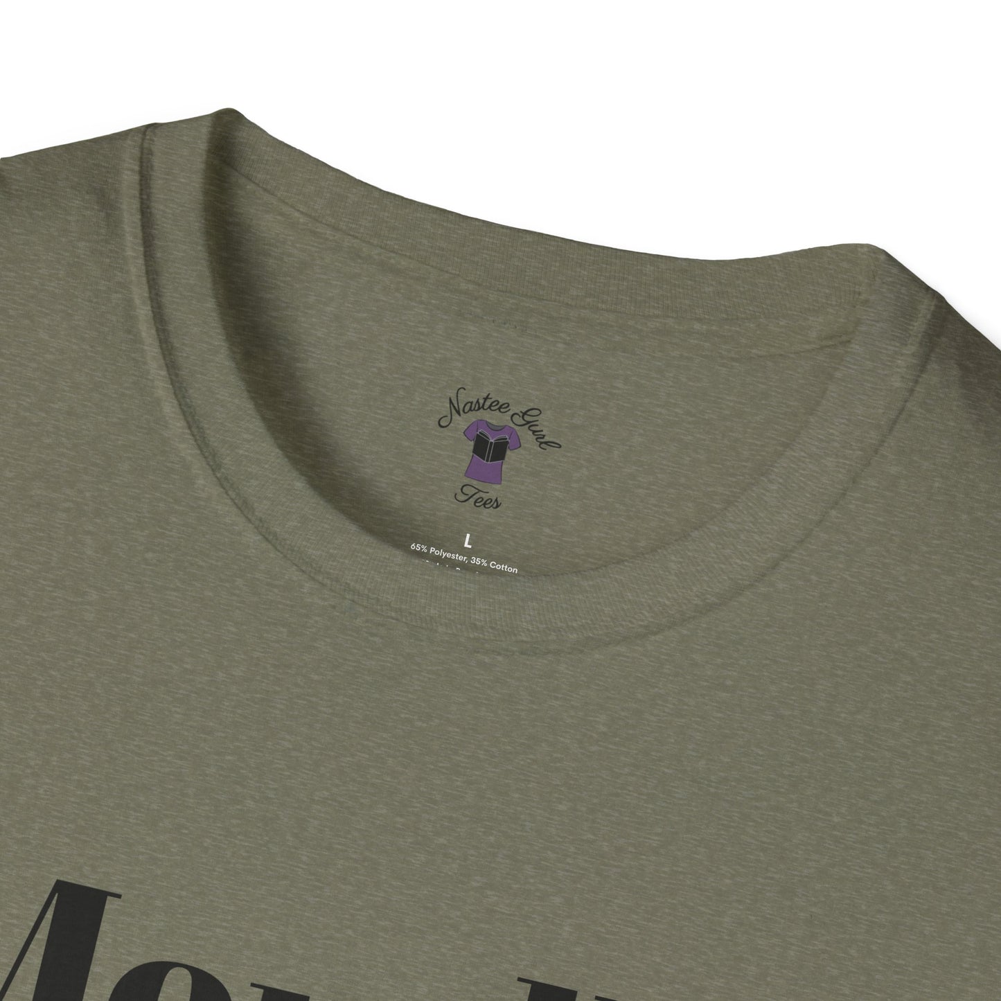 Morally Grey Unisex Softstyle T-Shirt - Bat Boy Apparel