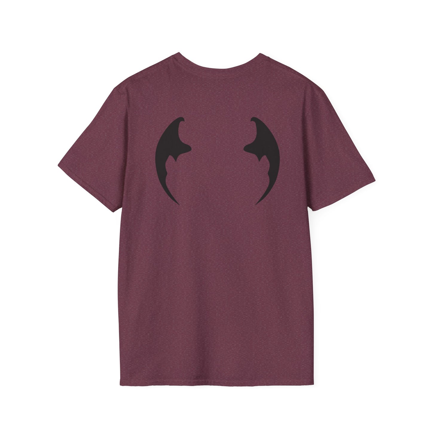 Morally Grey Unisex Softstyle T-Shirt - Bat Boy Apparel