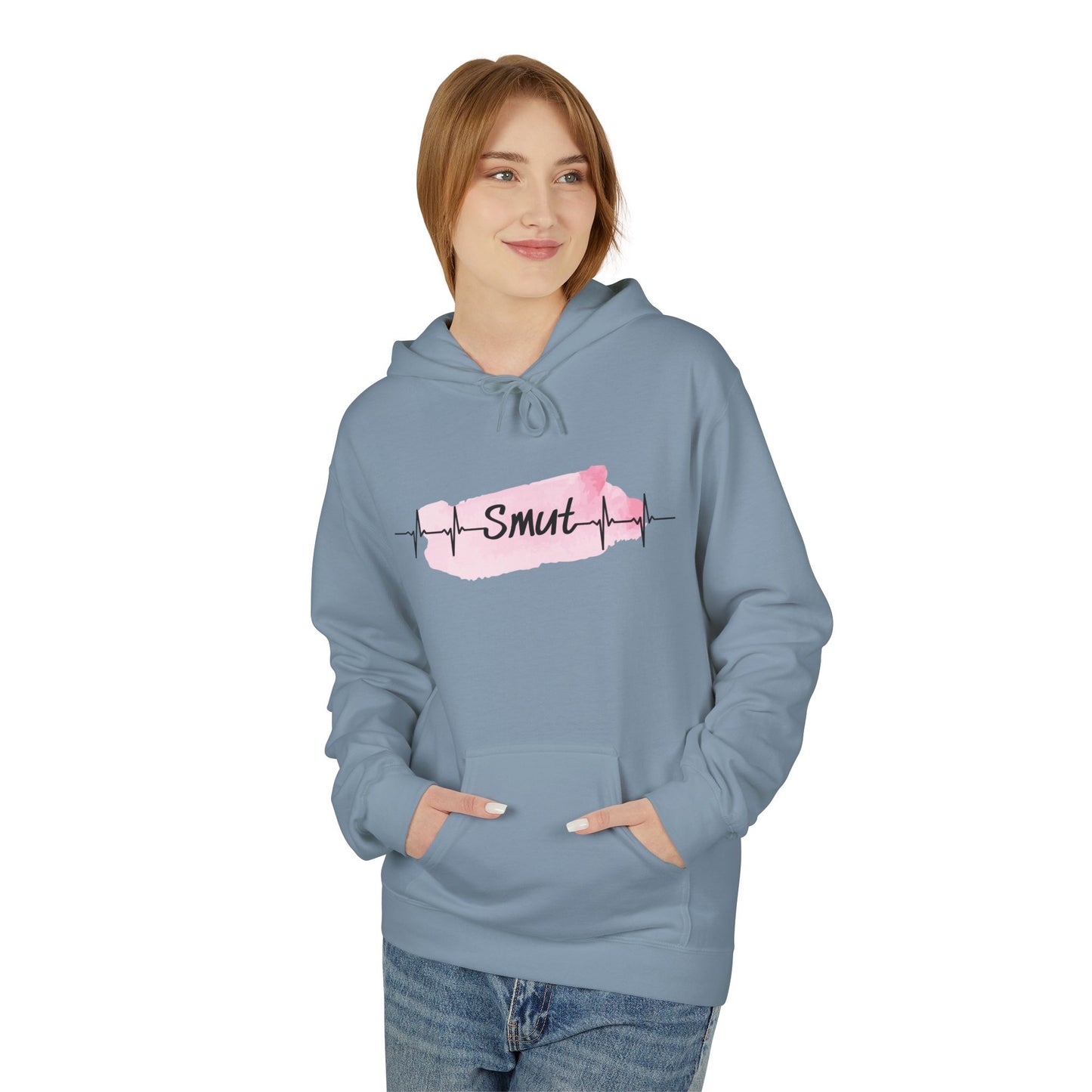 My Heart Beats for Smut - Unisex Hoodie - Softstyle Fleece for Spicy Book Lovers