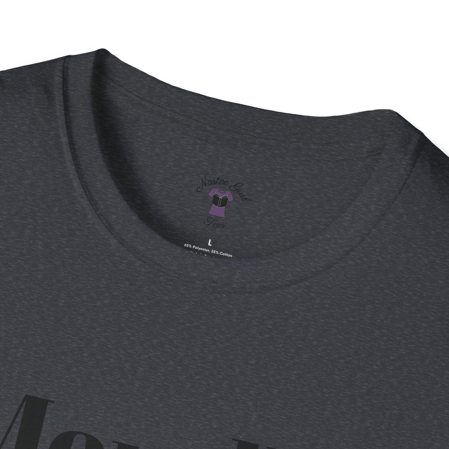 Morally Grey Unisex Softstyle T-Shirt - Bat Boy Apparel
