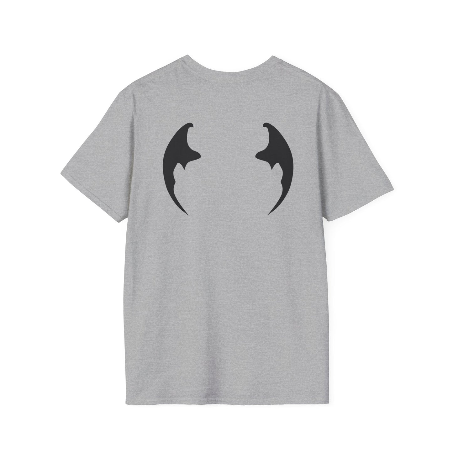 Morally Grey Unisex Softstyle T-Shirt - Bat Boy Apparel
