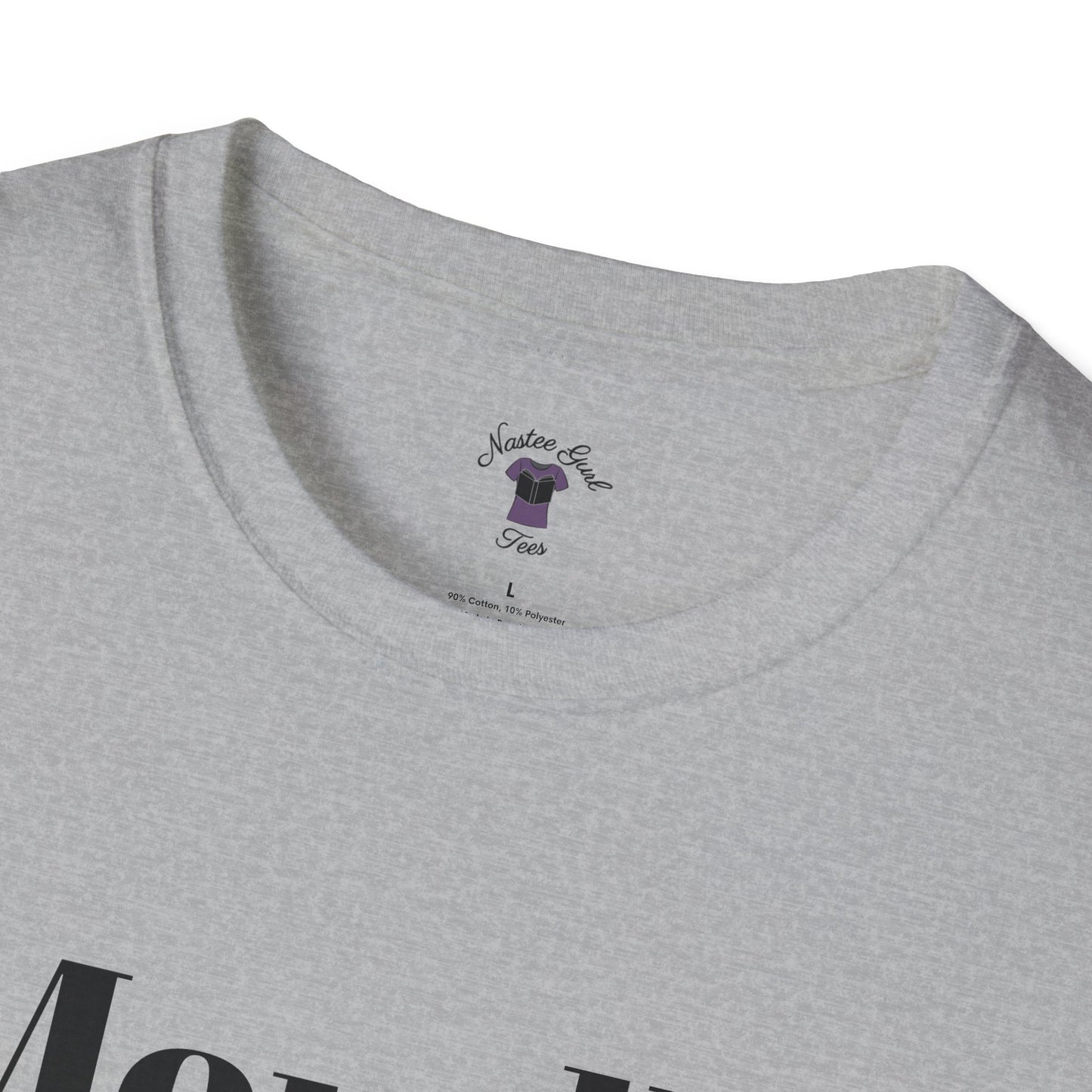 Morally Grey Unisex Softstyle T-Shirt - Bat Boy Apparel