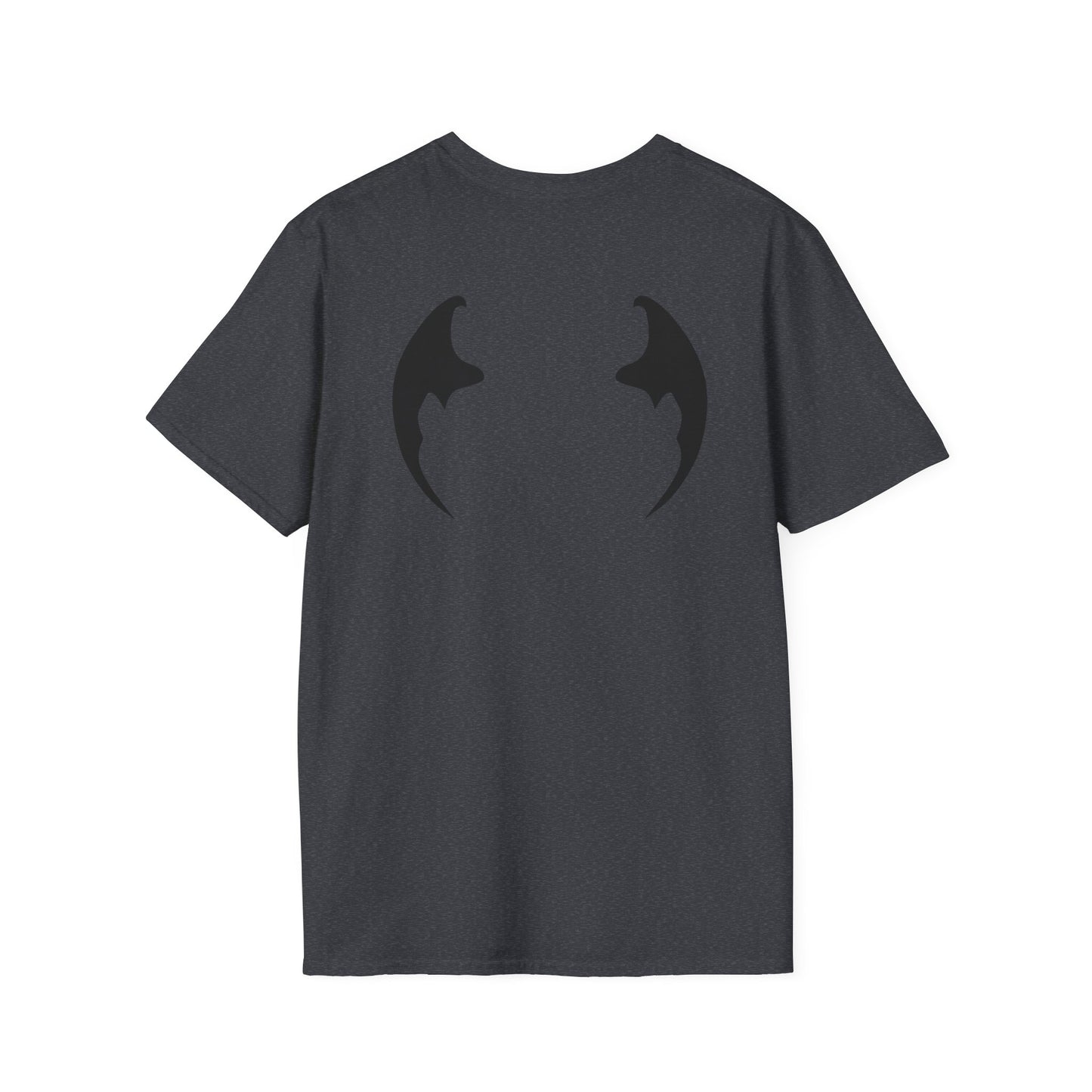 Morally Grey Unisex Softstyle T-Shirt - Bat Boy Apparel