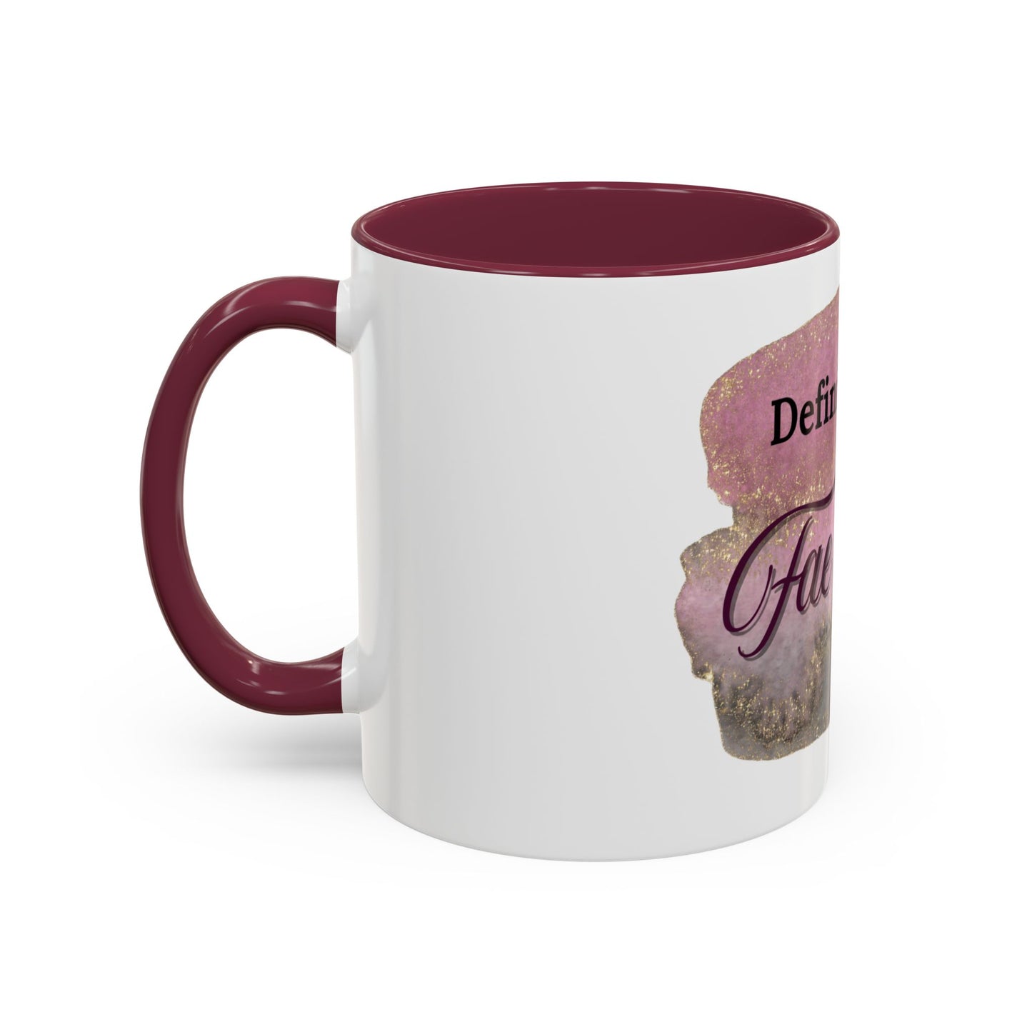 Colorful 'Definitely NOT Fae Wine' Mug - Fun Drinkware for Fantasy Lovers