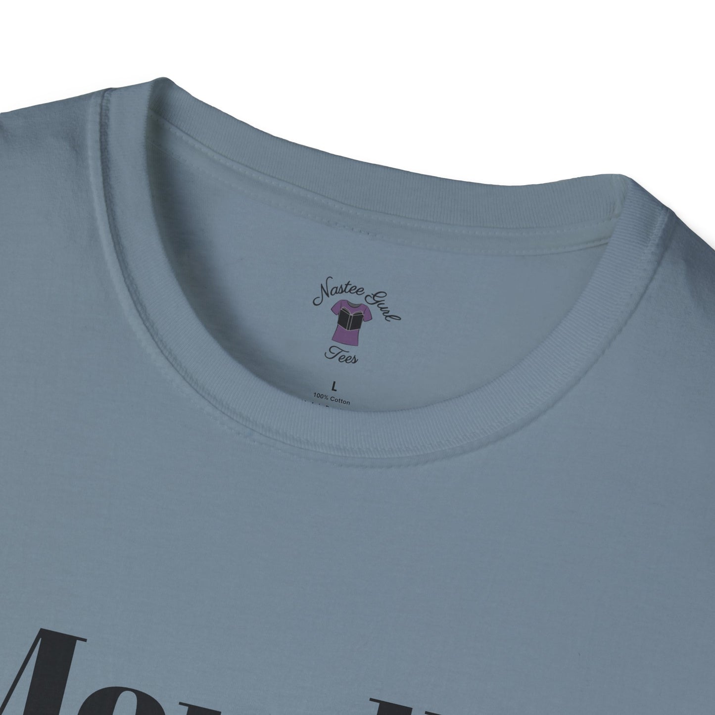 Morally Grey Unisex Softstyle T-Shirt - Bat Boy Apparel